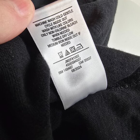 Joes Jeans Shirt Mens Small Black Button Up Heavy Shacket Casual Stretch Pockets - Picture 9 of 10